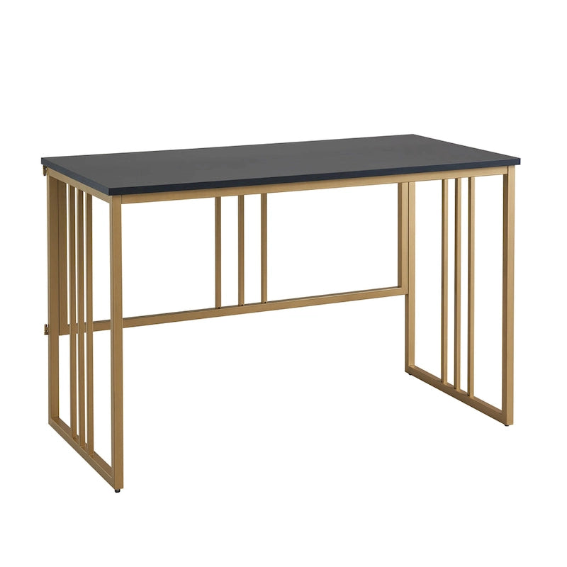 Collapsible Slatted Mission Writing Computer Desk