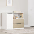 South Shore Hourra 2-Drawer Dresser with Door