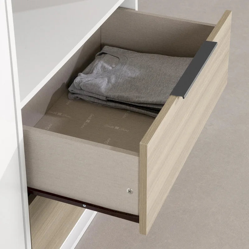 South Shore Hourra 2-Drawer Dresser with Door