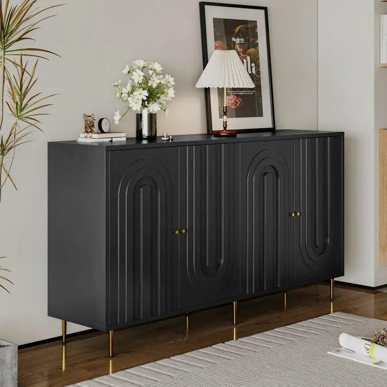 Modern Sideboard Buffet Server Cabinet Storage Cabinet