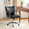 Felice Modern Swivel Height Adjustable Diamond-Tufted Office Chair