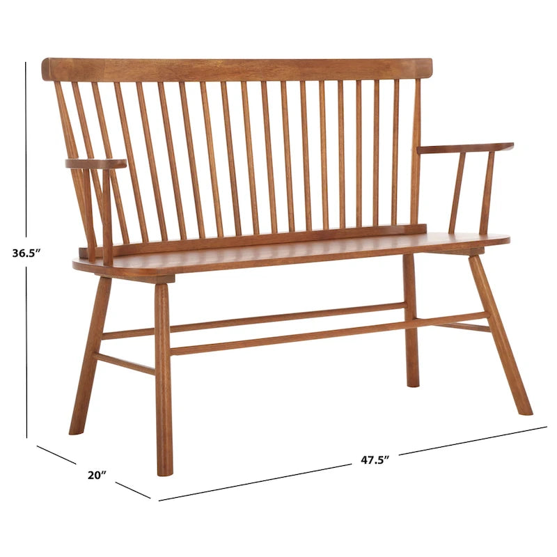 Gracija Spindleback Settee, 48"W x 22"D x 36"H