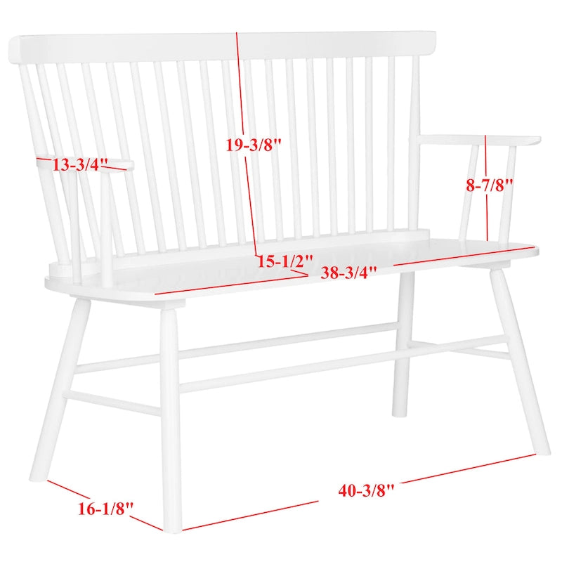 Gracija Spindleback Settee, 48"W x 22"D x 36"H