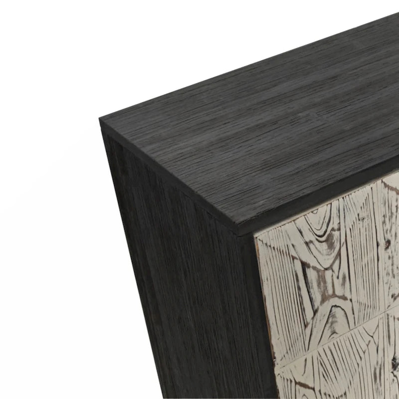 59.84" 4-Door Vintage Freestanding Sideboard Storage Cabinet for Living Room, Office or Bedroom